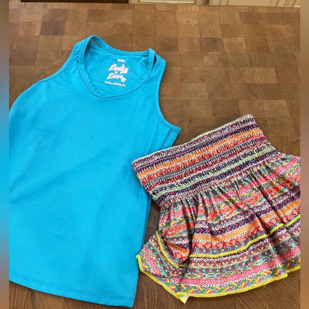 Lucky in Love tennis outfit girls size 6